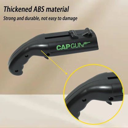 Lightweight ABS Plastic Kitchen Bar Utensil - Novelty Beer Bottle Opener Cap Gun, Ergonomic Design for Comfort, Extended Shooting Range, Ideal Gift for Beer Enthusiasts, Camping, and BBQ Events