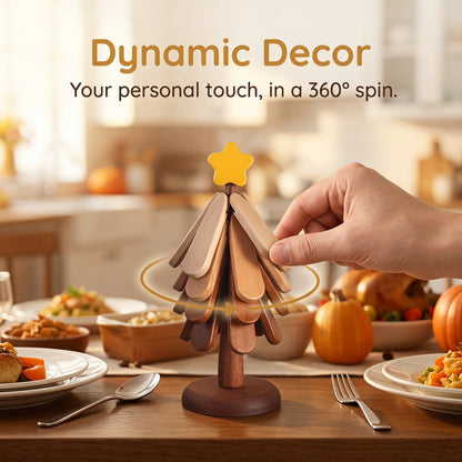 Sturdy Solid Wood Kitchen Coasters - Heat Insulation Mats for Mugs and Tableware, Rustic Table Decor, Perfect for Gifting During Festivals