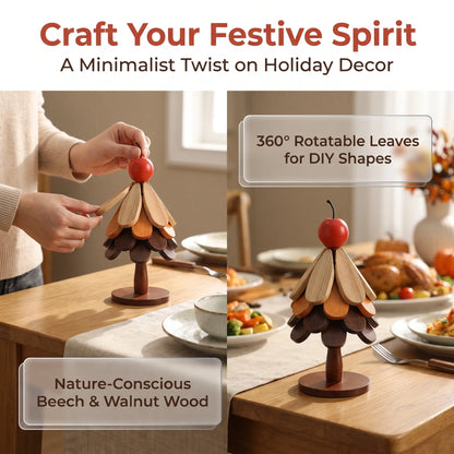 Sturdy Solid Wood Kitchen Coasters - Heat Insulation Mats for Mugs and Tableware, Rustic Table Decor, Perfect for Gifting During Festivals