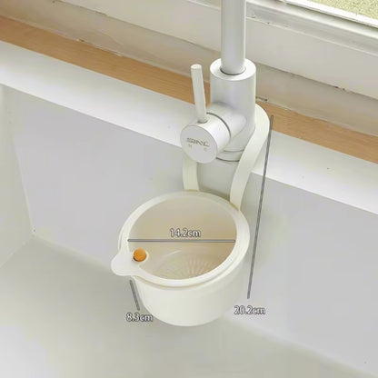 Sink Hanging Strainer Basket Adjustable Sink Filter Strainer Drain Basket Kitchen Accessories Organizer Quickly Drain Baskets
